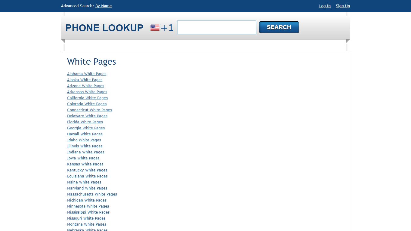White Pages - Phone Lookup